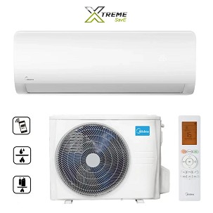 MIDEA MG2X-09-SP Xtreme Save oldalfali split (R32, 2,6 kW)